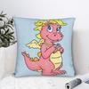 Pillow Case Dragon Tales Print Pillow Cover For Sofa Car Home Decor Funny Pillowcases