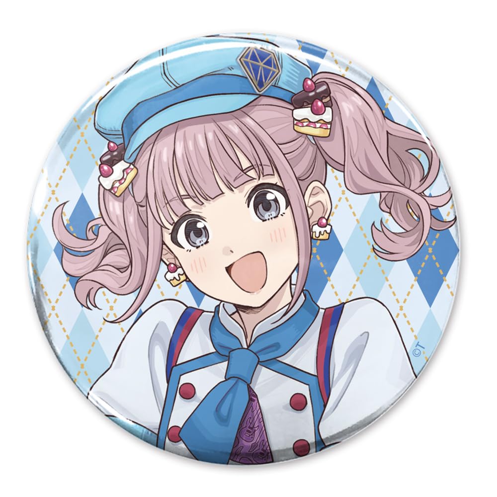2D Cospa Girls Band Cry Original Illustration Hina 65mm Can Badge Pastry Chef [Official] Ver.