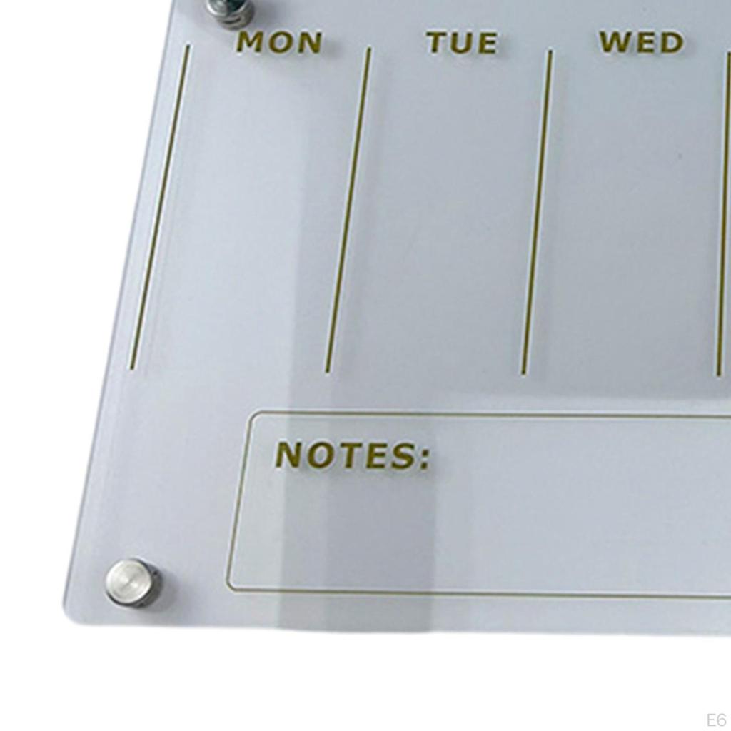 Dry Erase Board Planner for Fridge Planning Activities Conference Room