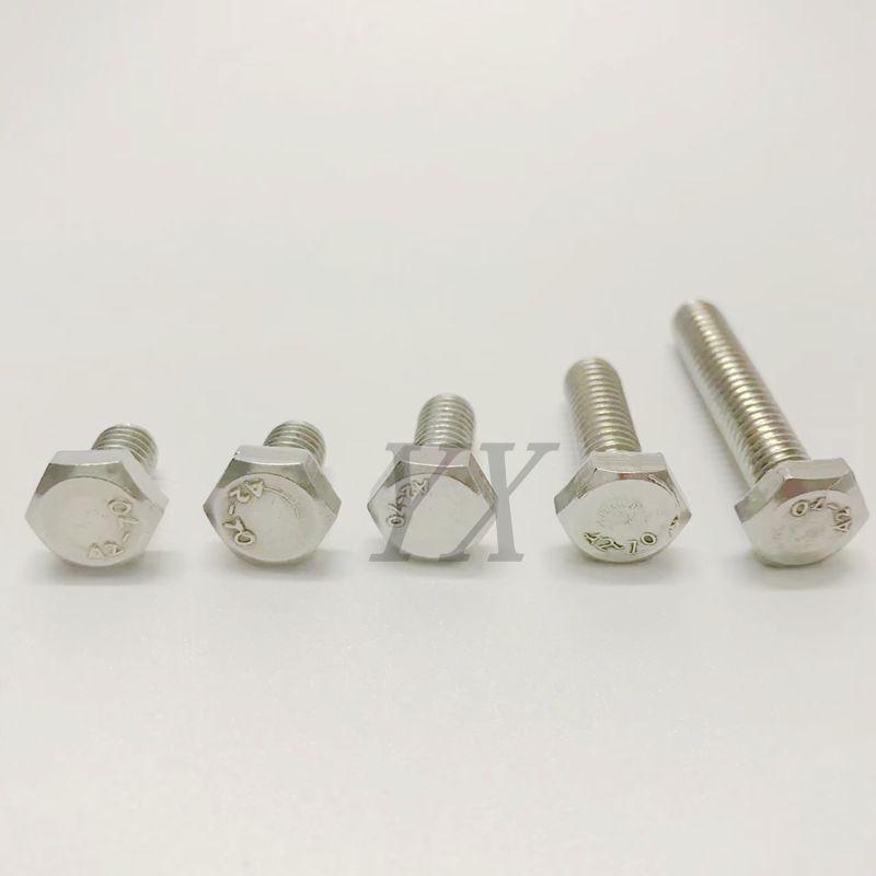 Stainless Steel M6 Hex Head Bolt Screw Rod