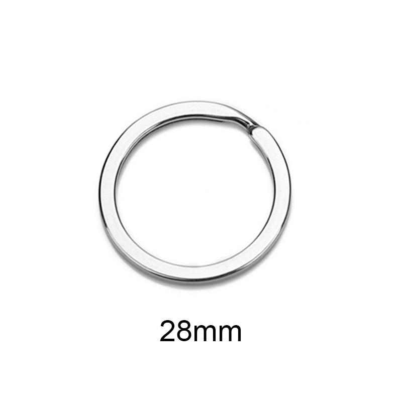 Portachiavi in acciaio inossidabile 304 Portachiavi Portachiavi Portachiavi Anello spezzato Per creazione di gioielli Portachiavi Caldo All'ingrosso