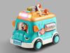 Baby Spielzeug Früherziehung Maschine Universelles Rad Schulbus Telefon Auto Mit Singen Und Licht Spielzeugauto Mit Spaß Ball Puzzle Geschenk