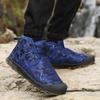 Waterproof Camo High-Top Snow Boots: Non-Slip, Velvet-Lined, Warm Outdoor Cotton Shoes for Autumn & Winter