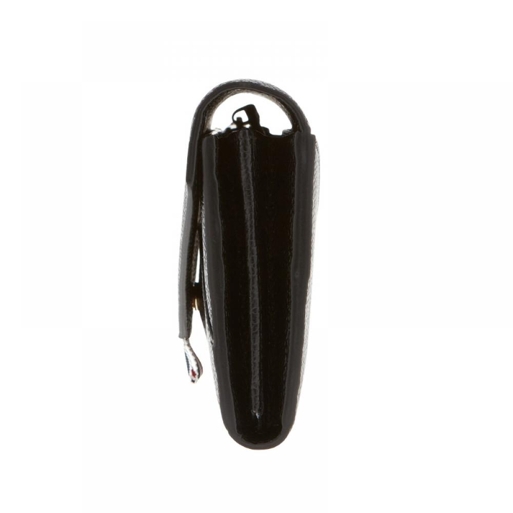 Thom Browne Pebble Grain Three Stripe Tab Long Wallet Faw065a 00198 001