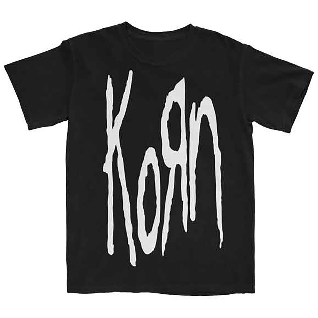 Men's Korn Logo T-shirt X-Large Black
