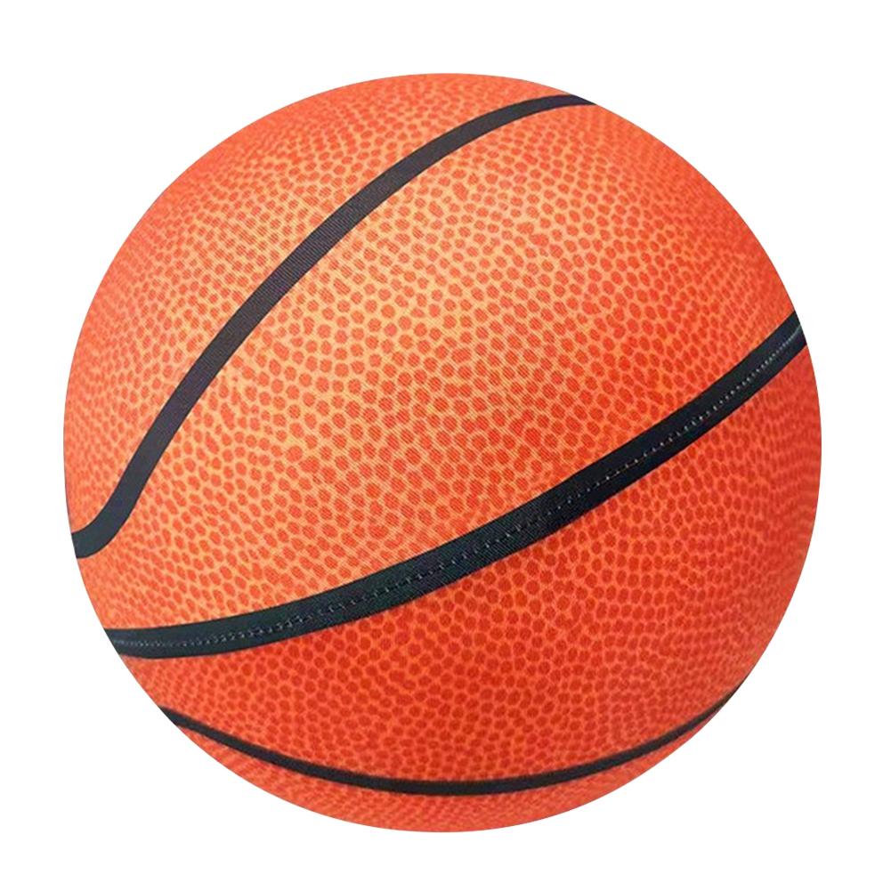 18/21/24cm Silent Basketball High-Resilience Quiet Basketball Size 3/5/7 Dribbling Basketball for Various Indoor Activities