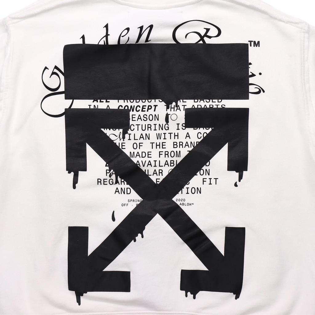 Off-White OFF WHITE SS20 Sweatshirt Men's White OMBA037R20E300050110