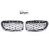 Car Front Bumper Sport Racing Grill Grilles For BMW 5 Series F10 F11 F18 520I 523I 528I  520D 530D 10-16 Diamond Kidney Grille