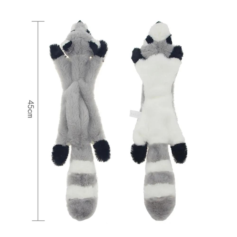 Durable Plush Dog Toy with Squeakers and Crinkle Funny Simulated Animal Squeaky Chew Toy for Interactive