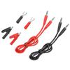 6 in 1 Banana to Banana Plug 6mm Insert Plate Crocodile Clip Test   Set Accessories P1041B