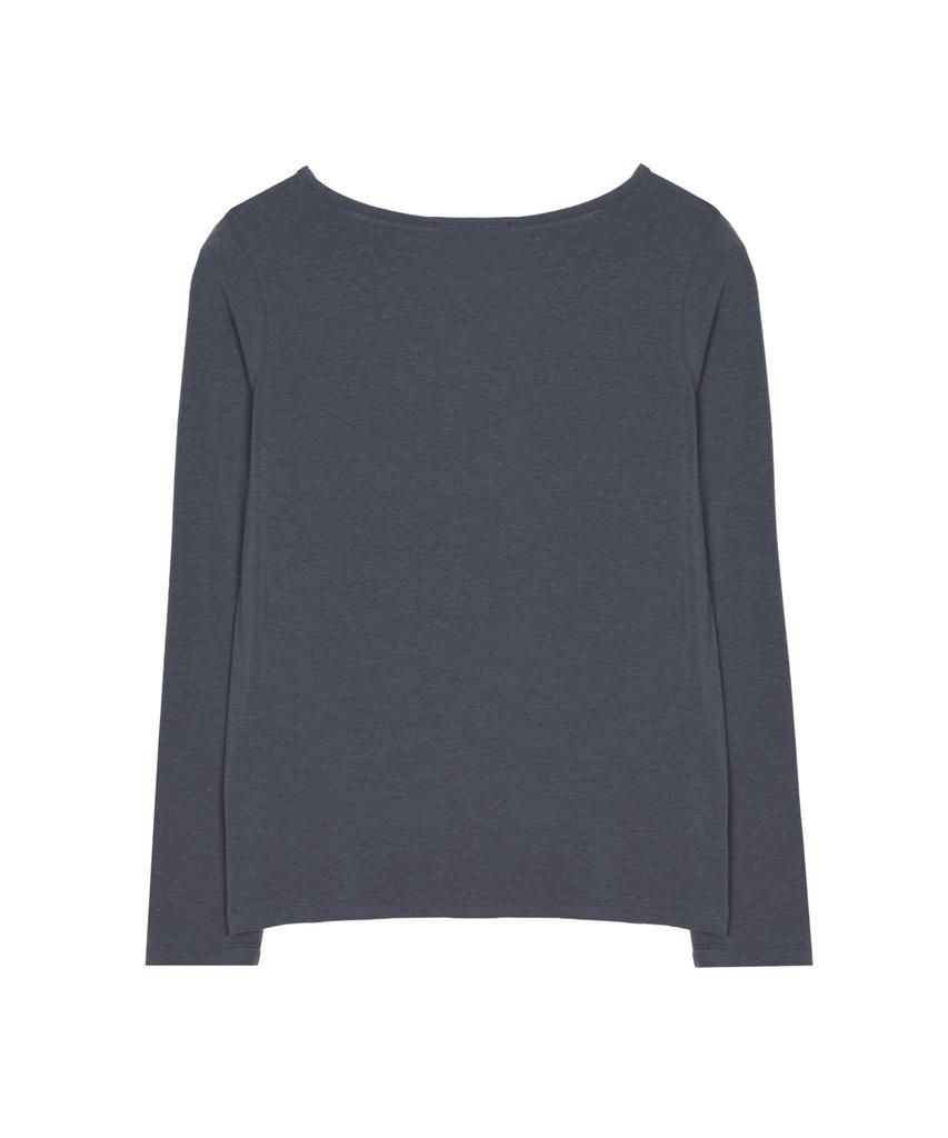 Nigaennikol Pixel Butterfly Graphic Top_Charcoal