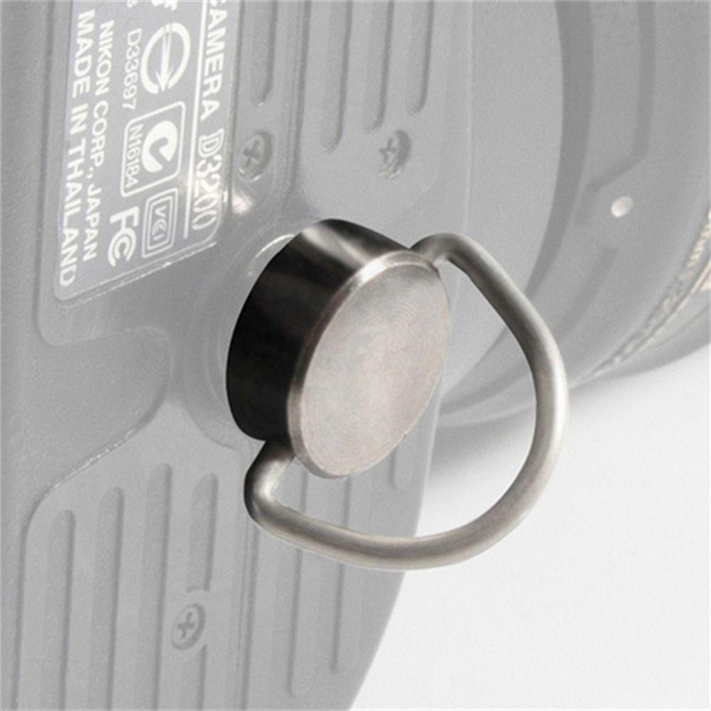 Quick Release Screw Adapter For DSLR Silver Camera Screw Tripod Screw D-Ring Screw 1/4 Inch Screw