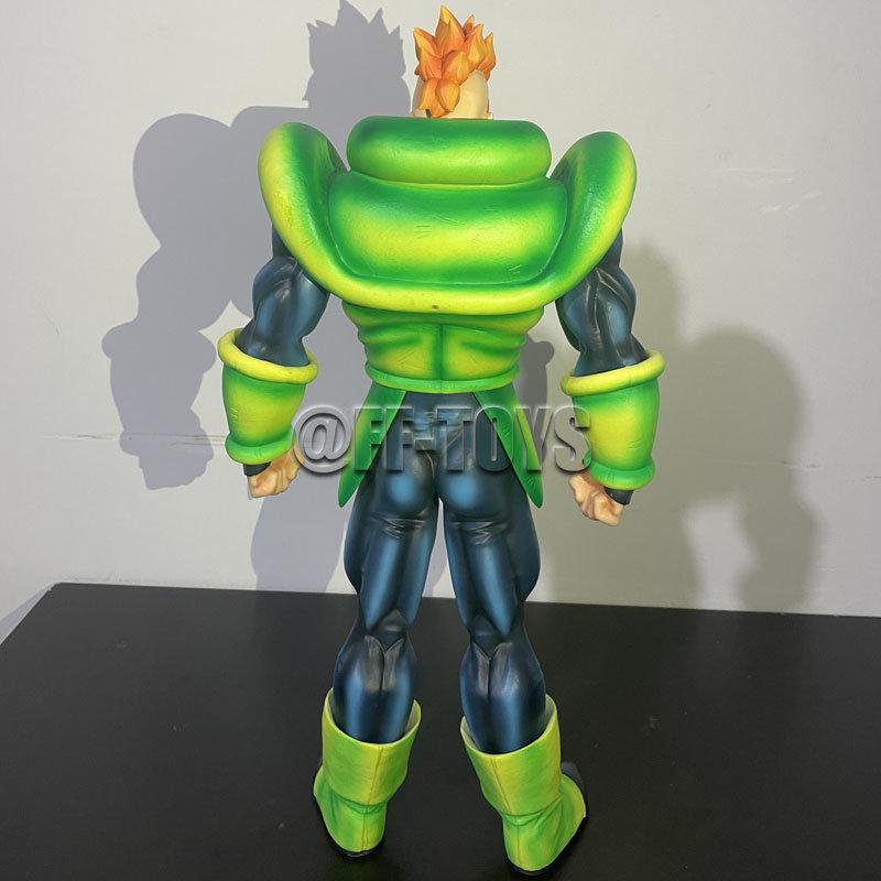 41Cm Anime Dragon Ball ANDROID 16 Figure PVC Action Figures GK Statue Collection Model Toys for Children Gifts
