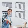 High Load Bearing Metal Storage Rack Professional Hexagon Key Stand  for Screwdrivers Rulers