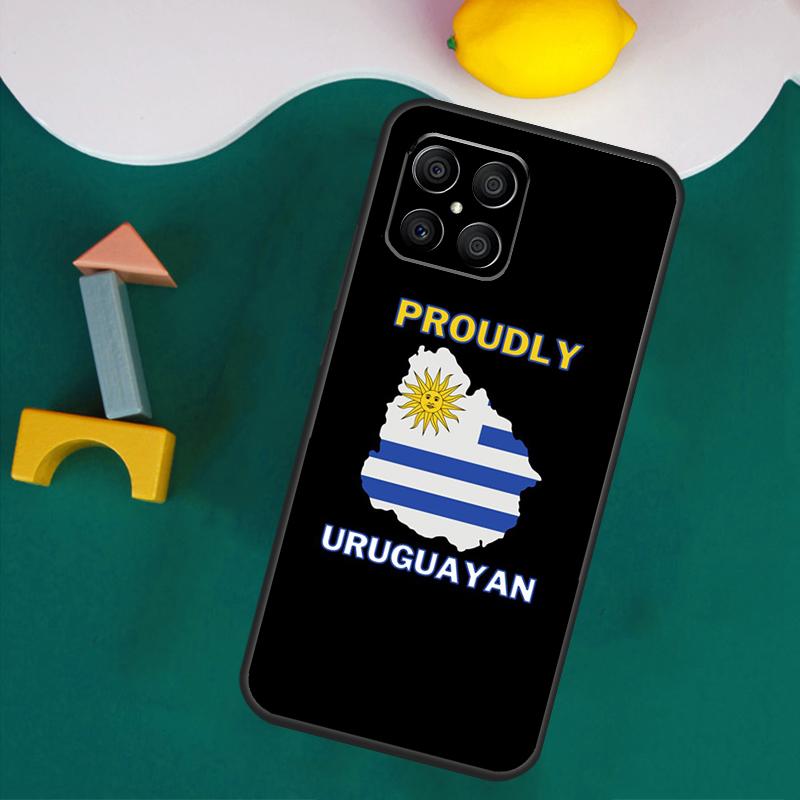 Uruguay Flagge Hülle Für Honor Magic 7 Pro 5 6 Lite Honor 200 Pro 50 70 90 X9a X8a X8 X9 X8b X9b X9c Cover