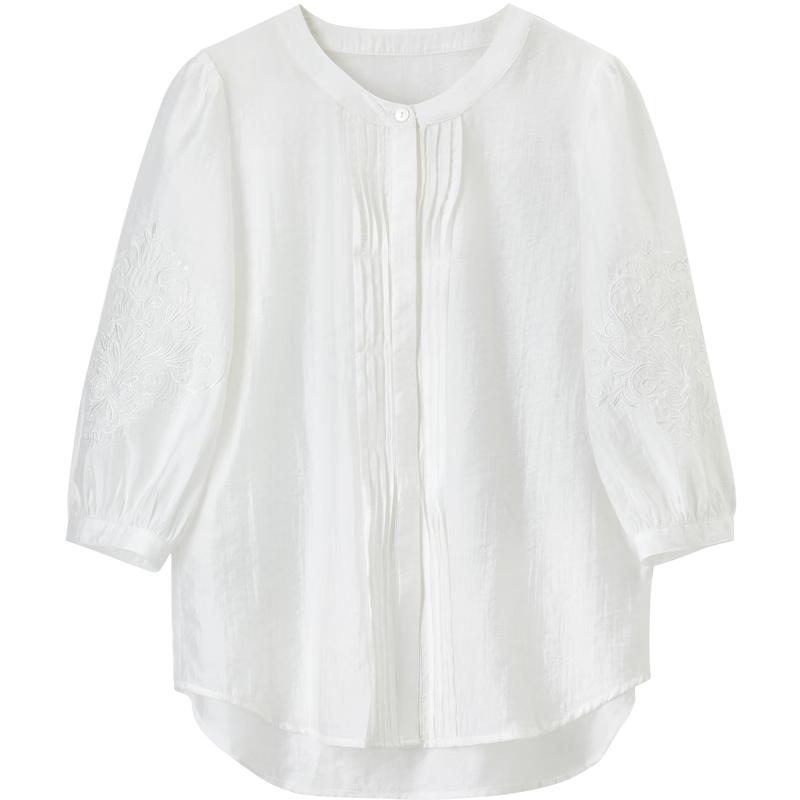 Shangdubitla Pleated Designer Blouse
