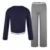 Childrens/Kids Organic Cotton Long Pyjama Set