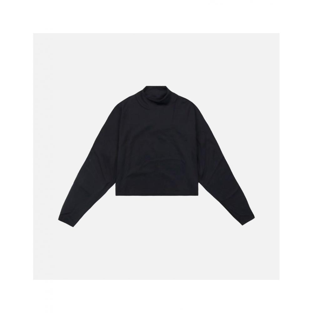 Nike Women S Yoga Crop Long Sleeve Tee Dr2204 010