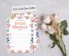 Inkdotpot 30 Bridal Shower InvitationsA  FloralA  Wedding Fill-In Style Invites Blank