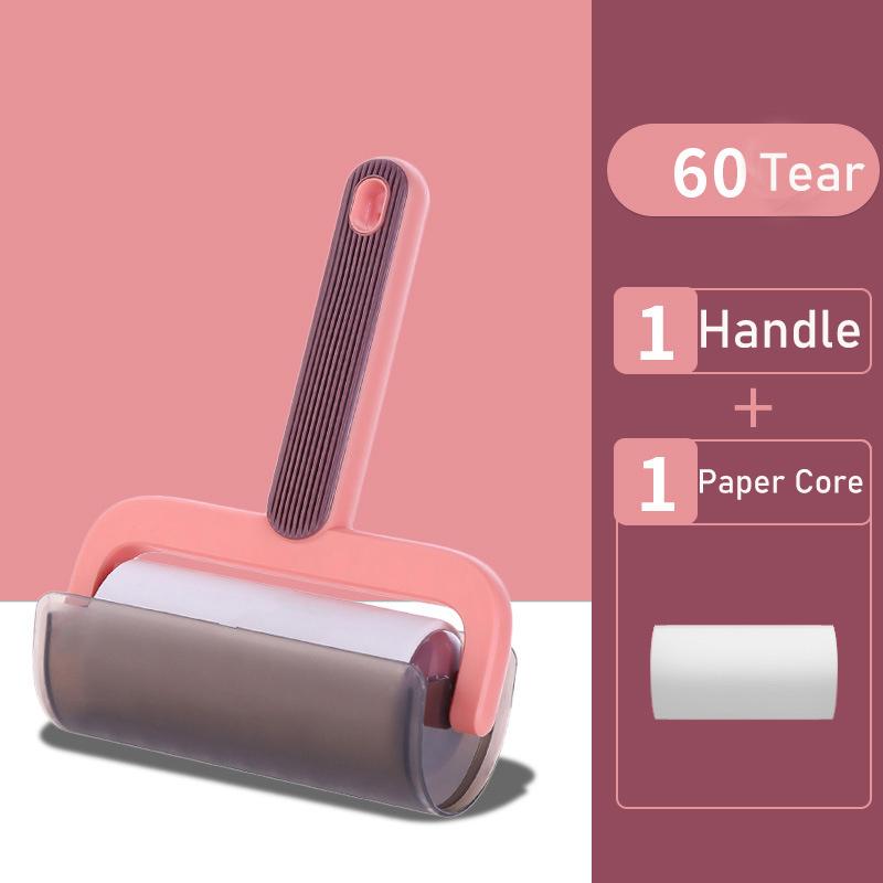 Hair Dust Remover Light Luxury New Style Sticky Roller Clean Brush Double Color Home Living Portable Travel Large Sticky Hair Lint Sticky Roller