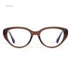 Luxury Cat Eye Finished Myopia Glasses Unisex Prescription Near Sight Eyeglasses Anti-blue Light Minus Diopter Eyewear Gafas