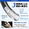 INTEREVO Premium Steering Wheel Small Black Construction Fits Kei and Standard Cars Sporty Car Cover, (36.5-37.9cm), Non-Slip, Antibacterial,