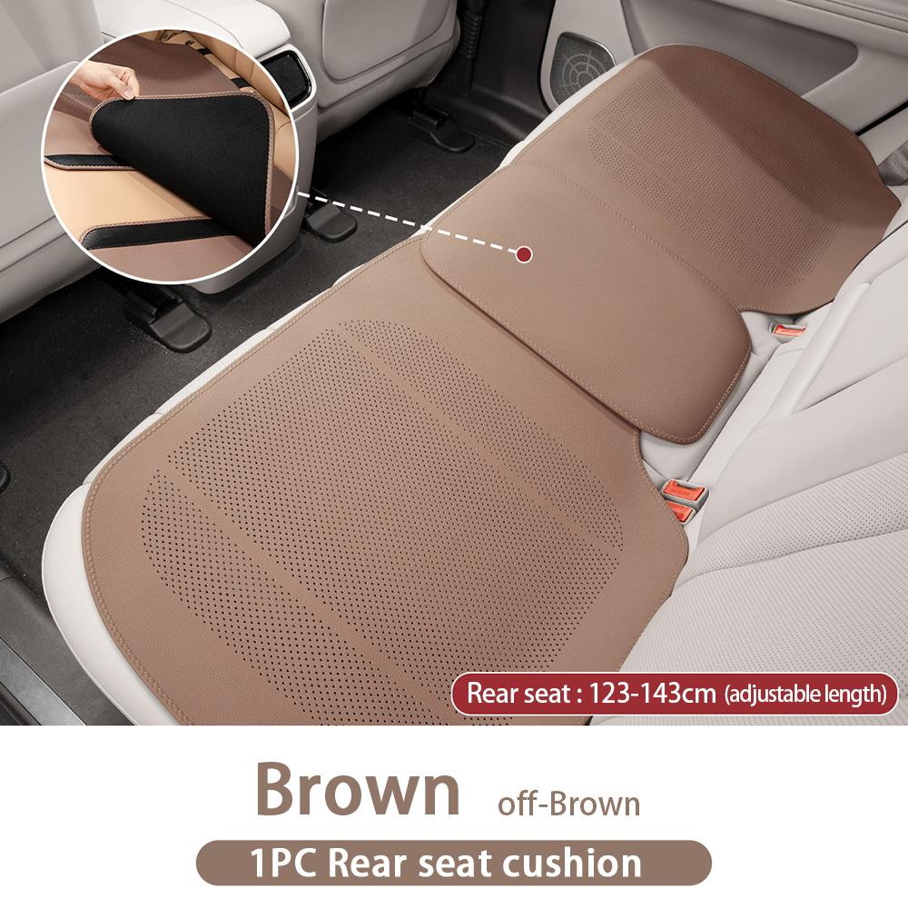 Cuscino Universale per Sedile Auto a Quattro Stagioni Tappetino Protettivo in Pelle Spugna Traspirante ad Alto Rimbalzo Coprisedile Accessori Interni