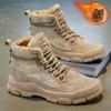 Winter fleece high-top Martin boots non-slip thickened warm shoes boots cotton shoes