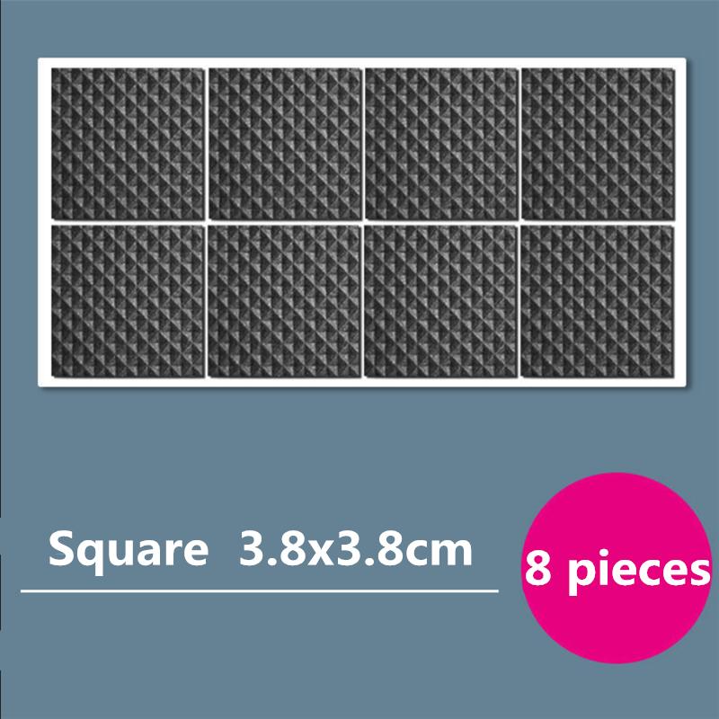 1 lot Chair Table Leg Gasket Door Toilet Anti-collision Sticker Furniture Stool Legs Soft  Protection Pad Can Be Cut At Will