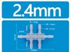 Kunststoffschlauchverschraubung Pagodenverbinder Gleichdurchmesser 4-Wege / 6-Wege Wasserverteiler Vier-Wege/Sechs-Wege/Acht-Wege Verteiler