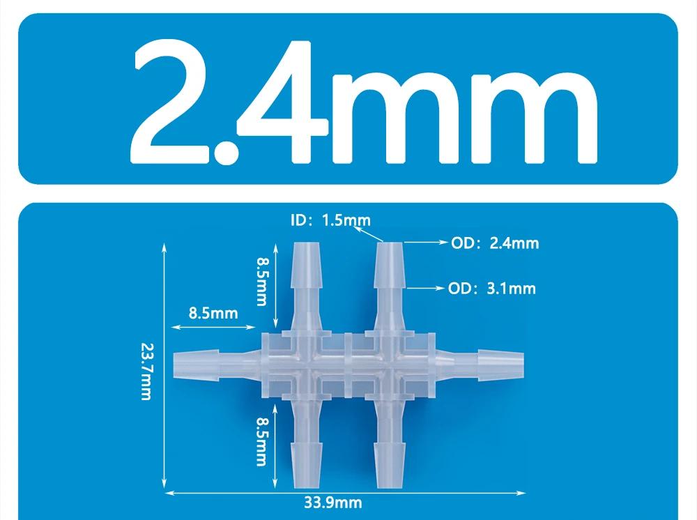 Kunststoffschlauchverschraubung Pagodenverbinder Gleichdurchmesser 4-Wege / 6-Wege Wasserverteiler Vier-Wege/Sechs-Wege/Acht-Wege Verteiler