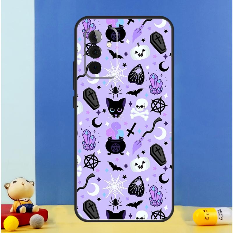 

Girly Pastel Witch Goth Case For Samsung Galaxy A55 A35 A15 A36 A06 A16 A26 A56 A53 A32 A52 A33 A13 A14 A34 A54 A17 Samsung A22 4G