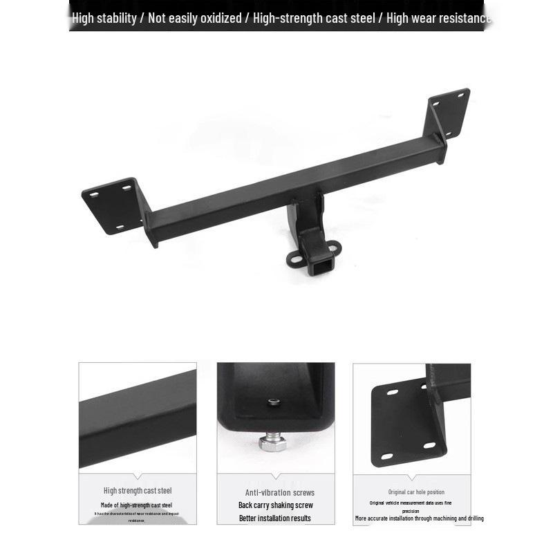 Compatible Tow Hooks and Tow Bar for Roewe RX5, RX8, and W5 Models (Rear)