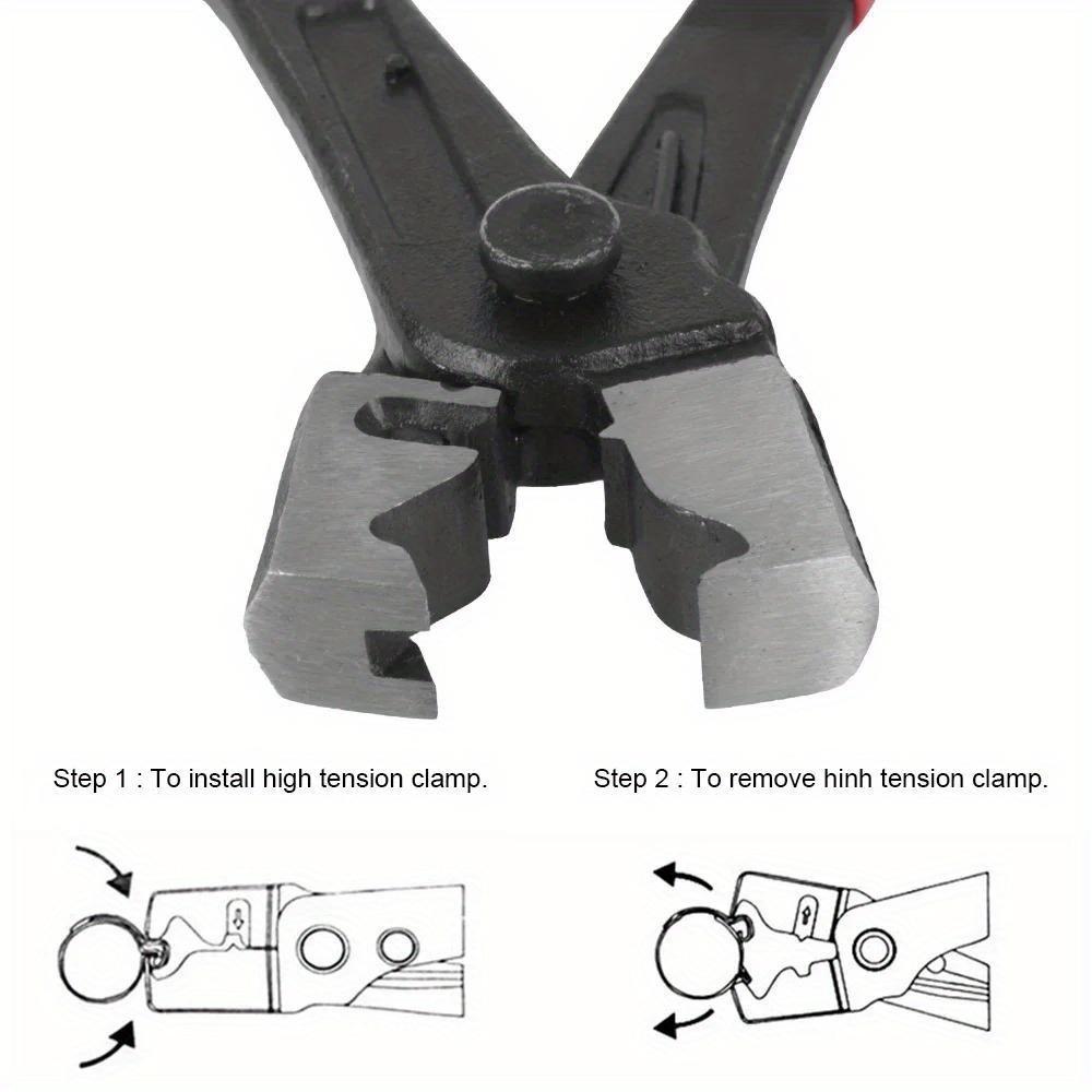 Langlebige Auto-Ölschlauch-Crimpzange 1 Stück Autoreparaturwerkzeug für Motorrad Automobil Rohrklemme Schraubstock Zubehör