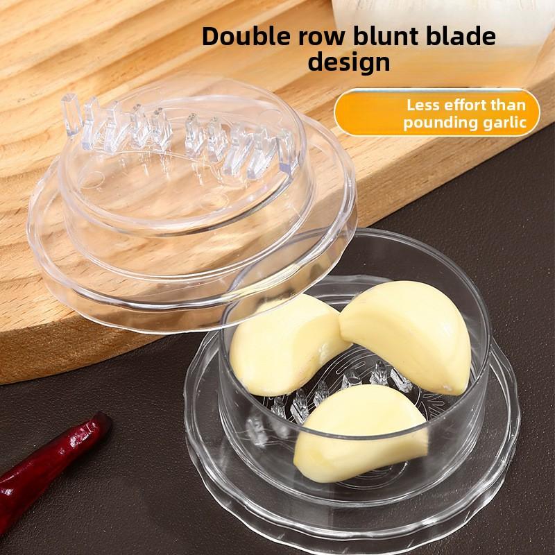 Chop and Mash Garlic Tool Manual Garlic Grinder Garlic Masher Garlic Paste Maker Garlic Press Tool Household Kitchen Garlic and Ginger Grinder