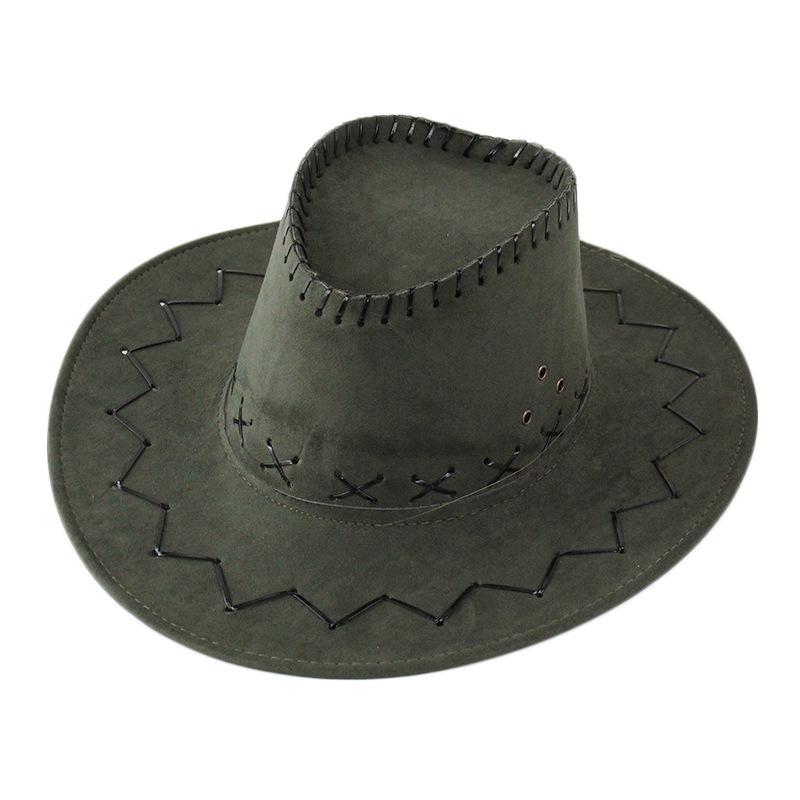 Men's and Women's Wide Brim Denim Western Sun Hat