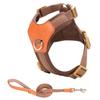 Adjustable Dog Harness Vest for Small Medium Dogs French Bulldog Chihuahua Puppy No Pull Pet Harness with Leash Set Reflective