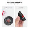 ydzh7 2pcs Carbon Fiber Car Water Cup Coaster Non-slip Pad Mat for Mitsubishi Outlander Lancer Pajero Interior Decoration Accessories