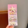 Summer Ocean Starfish Shell Hairpin Cute Children'S Hairpin Duck Beak Clip Pearl Hair Accessories Headgear Clip Girl