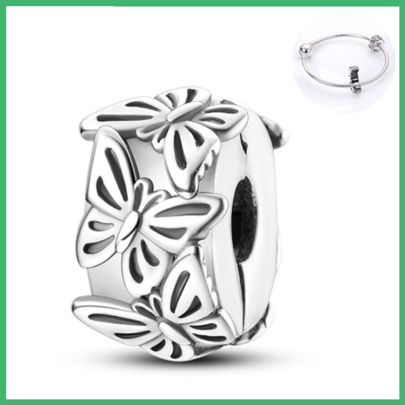 

925 Silver Avocado Firefly Charms Pendant With Cubic Zirconia,Fit Diy Bracelet Necklace Gift For Her,Colgante Plata