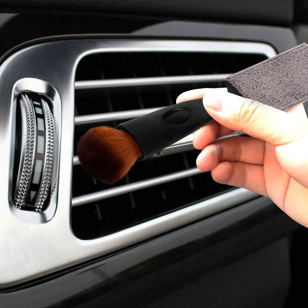 Car Interior Cleaning Brush Home and Car Double Ended Cleaning Brush Duster