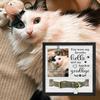 Pet Loss Gift, Memorial Sympathy Gifts for Loss of Dog, Pet Memorial Frame with Collar Holder, Cat Memorial Gift, My Hardest Goodbye