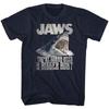 Jaws You're Going To Need a Bigger Boat Navy Blue Shirts