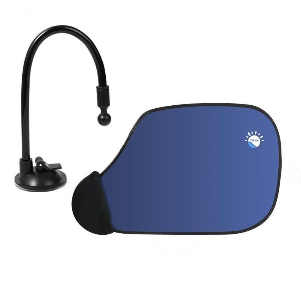 

с присоской козырек для ноутбука антибликовый офисный настольный козырек портативный автомобильный солнцезащитный козырек ноутбук синий