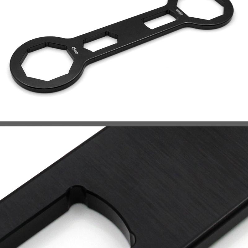 Professional Fork Cap Wrench Motorcycle Suspension Tool 46mm/ 50mm 1.81in/2.16in for CRF250R CRF450R CRF450
