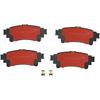 Plăcuțe de frână ceramice spate D1391 pentru Lexus RX350 2010-2015 Toyota Highlander 2014-2019 Sienna 4 uși 2011-2019 5 uși 2011-2015 4 BUC
