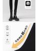 Women's 2025 High-Waisted Black Leggings - Elastic, Tight, Pencil Style for Spring