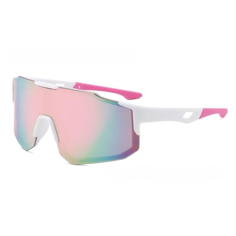Outdoor Sports Cycling Windproof Sun Protection Sunglasses for Men and Women, European and American Style Colorful Sunglasses