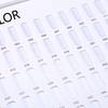 Livro de Exibição de Cores de Esmalte de Alta Qualidade 120 Cores Placa de Exibição de Esmalte Amostras de Cor