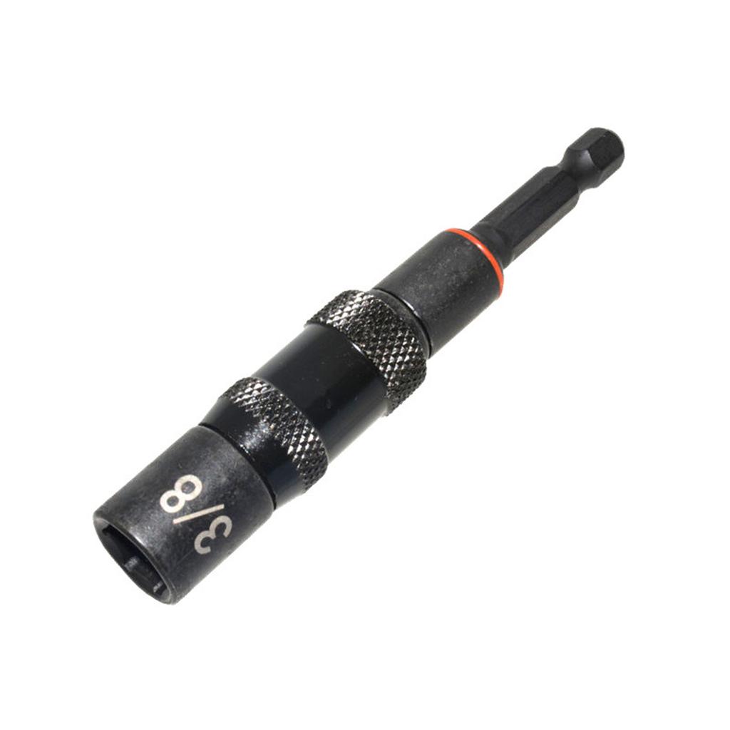 Praktischer Steckschlüssel-Adapter 1/4 3/8 5/16 Magnetischer Antriebsführer Sechskant-Verlängerungsstange Magnetischer Bithalter für enge Räume